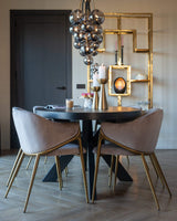 Velvet stoelen