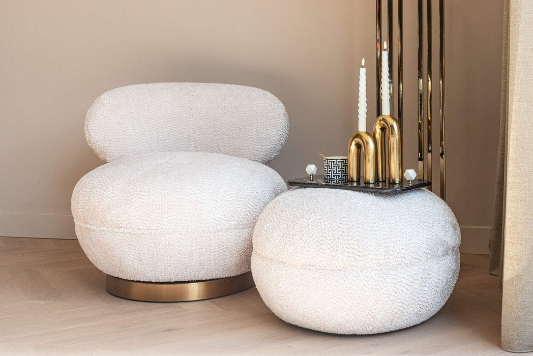 Draaifauteuil Jace lovely cream
