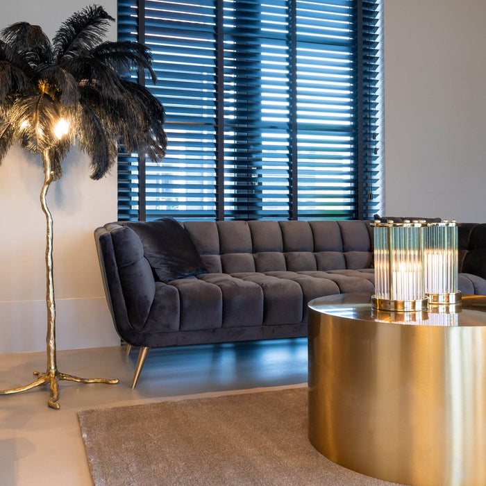 Bank Huxley Antraciet velvet