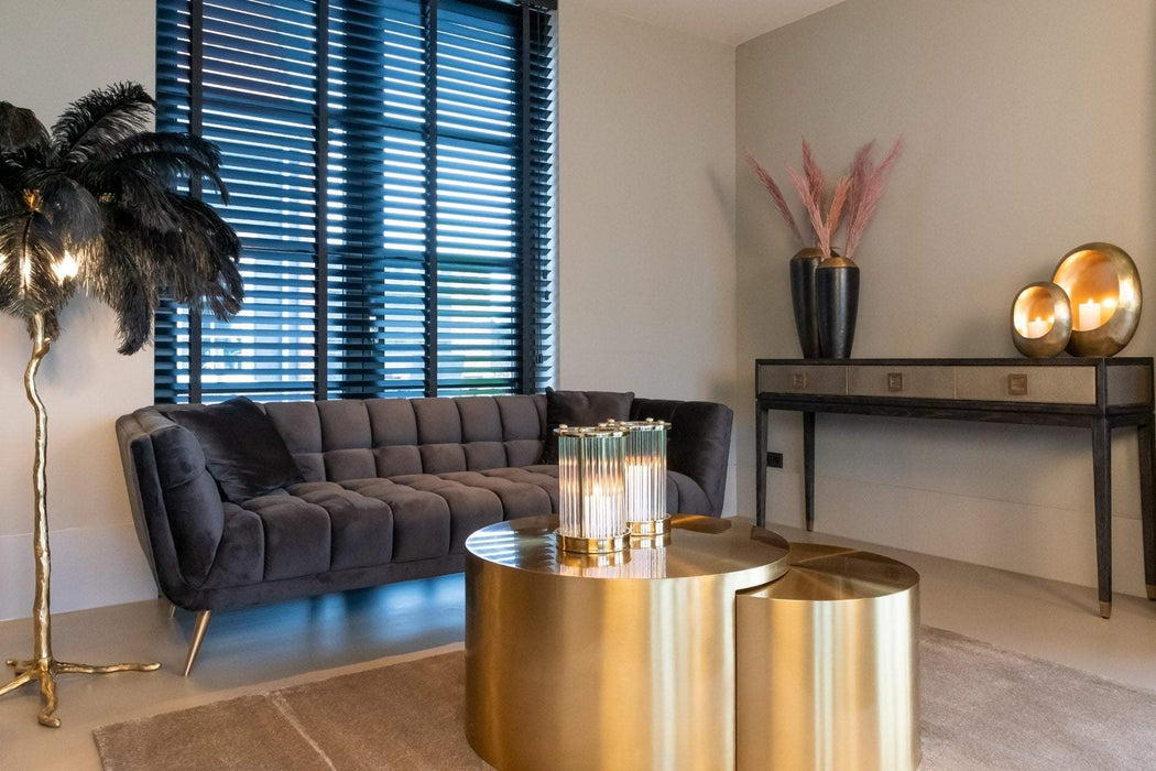Bank Huxley Antraciet velvet