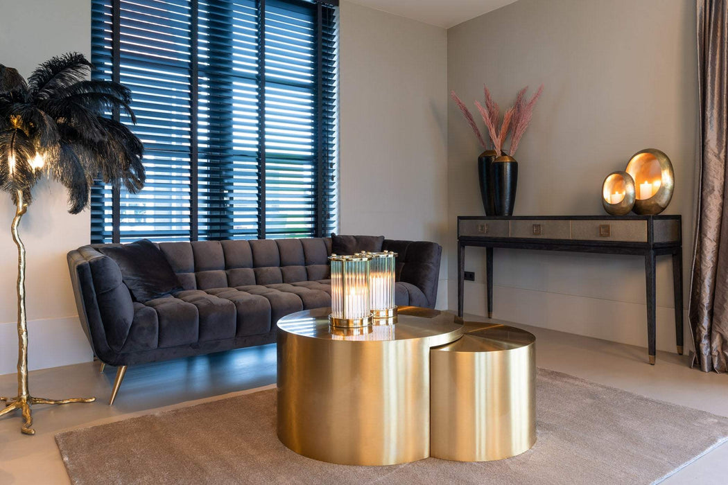 Bank Huxley Antraciet velvet