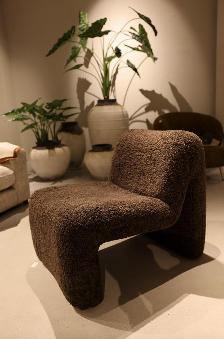 Oslo fauteuil Koffie Teddy