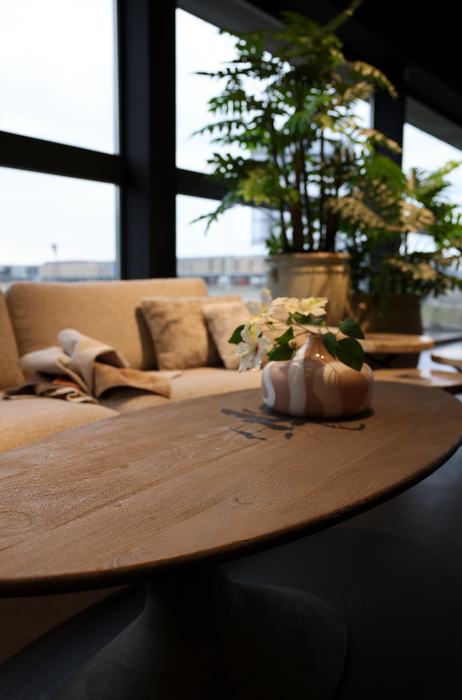 Nemo salontafel naturel acaciahout ovaal