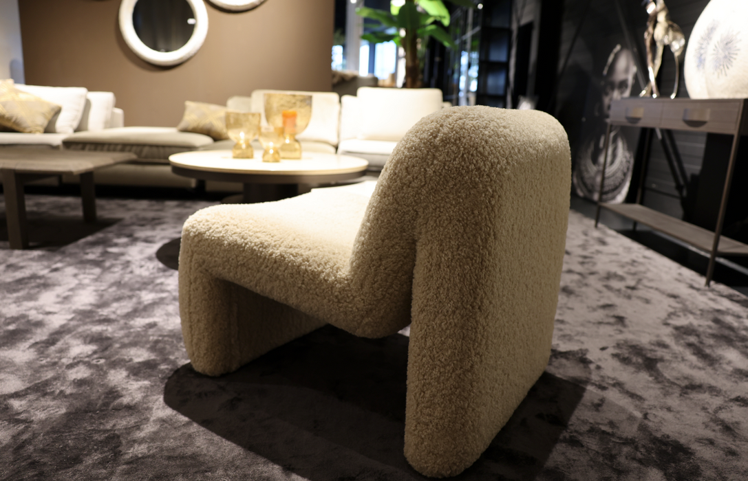Oslo fauteuil teddy beige
