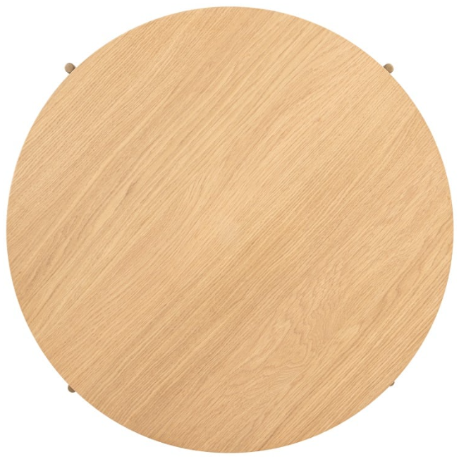 Salontafel Belfort 90Ø (Natural oak)