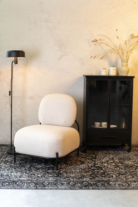 Meeri Fauteuil Teddy Ivoor