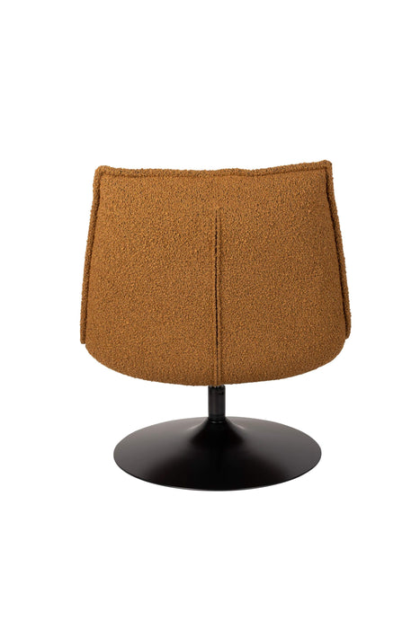 Bernie Fauteuil Bruin Bouclé