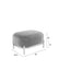 Citrine Hocker Teddy Ivoor