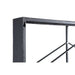 Zwart Vinno Wijnrek 65 x 8,5 x 120
