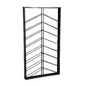 Zwart Vinno Wijnrek 65 x 8,5 x 120