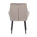 Stoel Chrissy khaki velvet