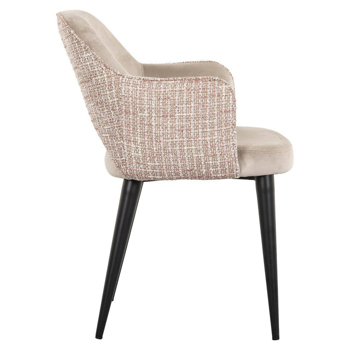 Stoel Giovanna trendy rose/quartz khaki (Be trendy 1673 rose)
