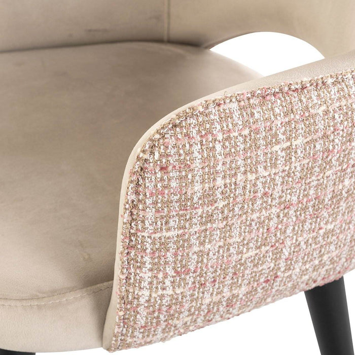 Stoel Giovanna trendy rose/quartz khaki (Be trendy 1673 rose)