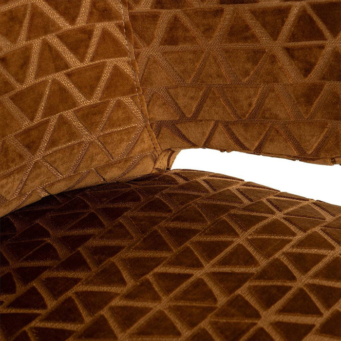 Barstoel Indigo Gold Triangle