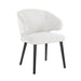 Stoel Indigo white bouclé