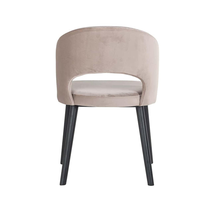 Stoel Savoy khaki velvet