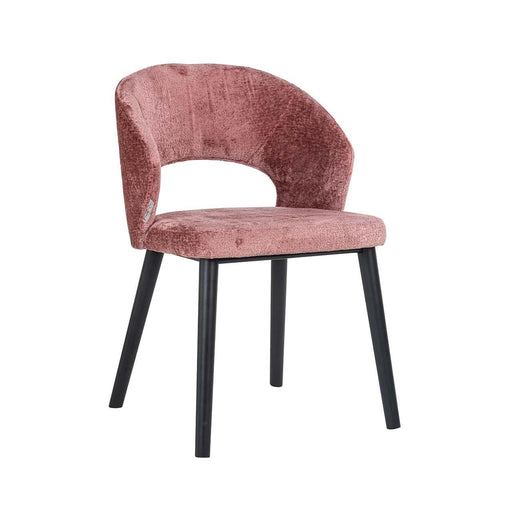 Stoel Savoy rose chenille