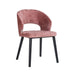 Stoel Savoy rose chenille