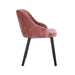 Stoel Twiggy rose chenille