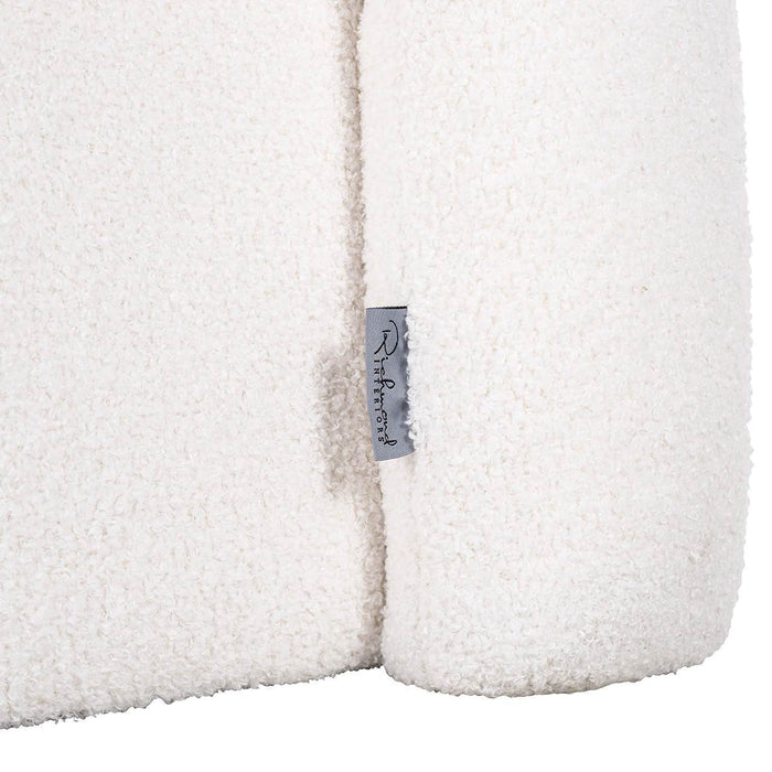 Fauteuil Dana white furry