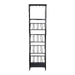 Zalig zwart iron muur wijnrek 46 x 35,5 x 179,5